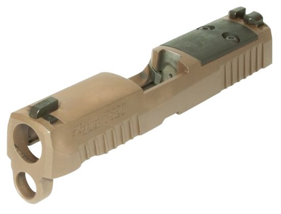 Picture of Sig Sauer 8900276 P320 X-Series Slide Assembly 3.6" Barrel Sig P320 9Mm Luger Coyote Brown Stainless Steel Romeo1pro 