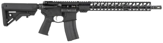 Picture of Battle Arms Development Worhorse017 Workhorse 223 Wylde 16" 30+1 Black 6 Position B5 Bravo Adjustable Stock Black Polymer Grip Right Hand Optic Ready 