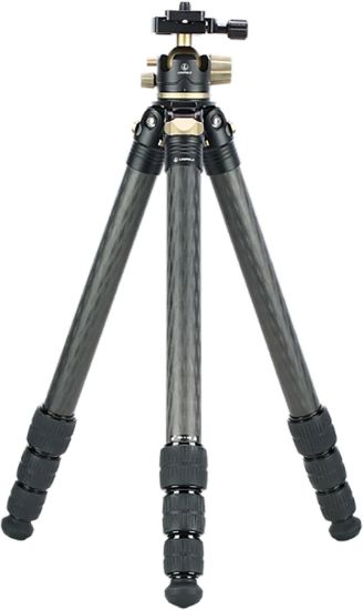 Picture of Leupold 180379 Pro Guide Tripod Kit Tripod 6.70-67" High Black Carbon Fiber 