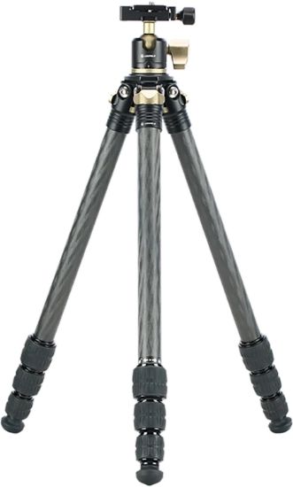 Picture of Leupold 180380 Alpine Tripod Kit 5-58" High Black Carbon Fiber 