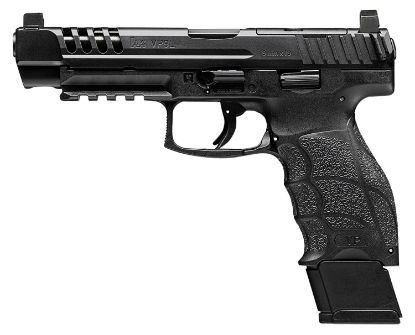 Picture of Hk 81000591 Vp9l Optics Ready 9Mm Luger 5" 20+1 (2) Black Black Steel Slide Black Interchangeable Backstrap Grip 