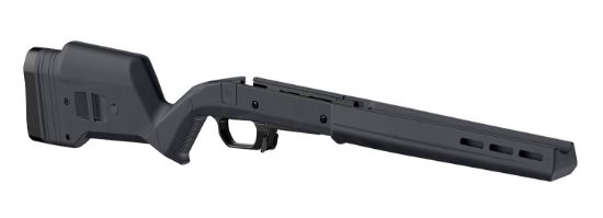 Picture of Magpul Mag1069-Gry-Rt Hunter 110 Stock Fixed With Aluminum Bedding & Adjustable Comb Gray Synthetic For Savage 110 Short Action Right Hand 