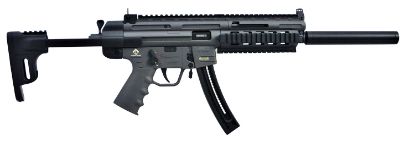 Picture of Gsg Gsggerggsg1622s Gsg-16 Carbine Full Size 22 Lr 22Rd 16.25" Black Smoke Polymer Receiver Black Collapsible W/Storage Compartment Stock Right Hand 