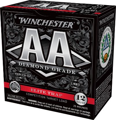 Picture of Winchester Ammo Aadgha127 Aa Diamond Grade Elite Trap 12 Gauge 2.75" 1 1/8 Oz 7.5 Shot 25 Per Box/ 10 Case 