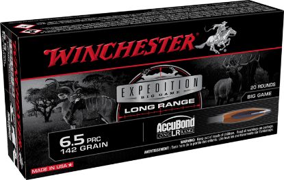 Picture of Winchester Ammo S65plr Expedition Big Game Long Range 6.5 Prc 142 Gr 3020 Fps Nosler Accubond Long Range 20 Bx/ 10 Case 