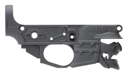 Picture of Spikes Stlb630 Rare Breed Samurai Stripped Lower Receiver Multi-Caliber 7075-T6 Aluminum Black Anodized For Ar-15 