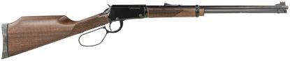 Picture of Henry H001vl Varmint Express Large Loop 17 Hmr Caliber With 11+1 Capacity, 19.25" Barrel, Black Metal Finish & American Walnut Stock Right Hand (Full Size) 