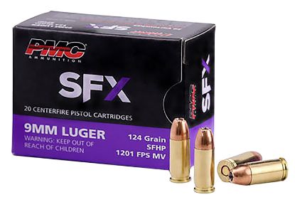 Picture of Pmc 9Sfx Sfx 9Mm Luger 124 Gr Starfire Hollow Point 50 Per Box/ 20 Case 