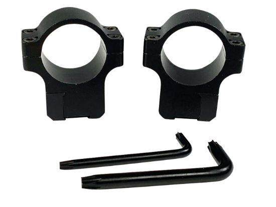 Picture of Cz-Usa 40086 Cz Rings 457/455 Matte Black 1" Medium 