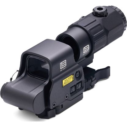 Picture of Eotech Hhsv Hhs V Exps3-4 & G45 Magnifier Matte Black 1X/5X 1.20" X 0.85" (4) 1 Moa Red Dot/ 68 Moa Red Ring 