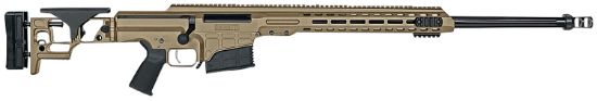 Picture of Barrett 18479 Mrad 338 Lapua Mag 26" 10+1 Flat Dark Earth Cerakote Flat Dark Earth Folding With Adjustable Lop Stock Black Polymer Grip Right Hand 