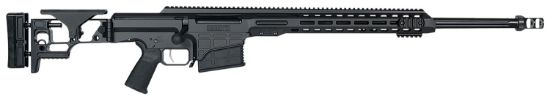 Picture of Barrett 18493 Mrad 308 Win 17" 10+1 Black Cerakote Black Folding With Adjustable Lop Stock Black Polymer Grip Right Hand 