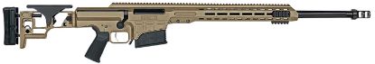 Picture of Barrett 18497 Mrad 6.5 Creedmoor 24" 10+1 Flat Dark Earth Cerakote Flat Dark Earth Folding With Adjustable Lop Stock Black Polymer Grip Right Hand 