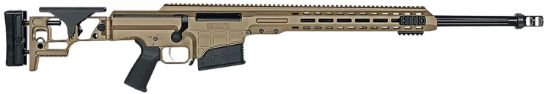 Picture of Barrett 18497 Mrad 6.5 Creedmoor 24" 10+1 Flat Dark Earth Cerakote Flat Dark Earth Folding With Adjustable Lop Stock Black Polymer Grip Right Hand 