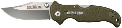 Picture of Cold Steel Cs21a Bush Ranger Lite 3.50" Folding Clip Point Plain 8Cr13mov Ss Blade/Black Gfn Handle Includes Pocket Clip 