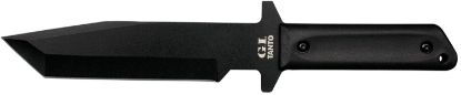 Picture of Cold Steel Cs80pgtk G.I. 7" Fixed Tanto Plain Black Rust Resistant Finish 1055 Carbon Steel Blade/Black Polypropylene Scales Handle Includes Sheath 