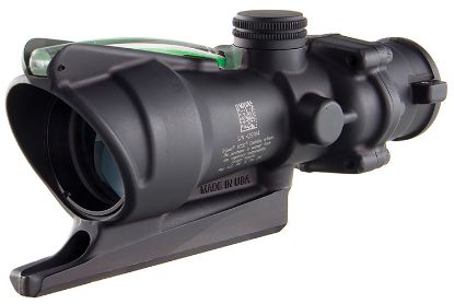 Picture of Trijicon 100212 Acog 4X 32Mm Obj 36.80 Ft @ 100 Yds Fov Matte Black Finish Dual Illuminated Green Donut 22/556 Bdc 