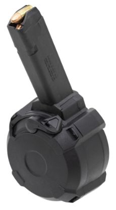 Picture of Magpul Mag1033-Blk Pmag Gl9 50Rd Drum 9Mm Luger Compatible W/Glock Black Polymer 