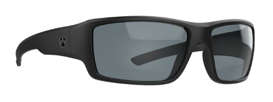 Picture of Magpul Mag1132-0-001-1100 Ascent Eyewear Adult Gray Lens Scratch Resistant Black Frame 