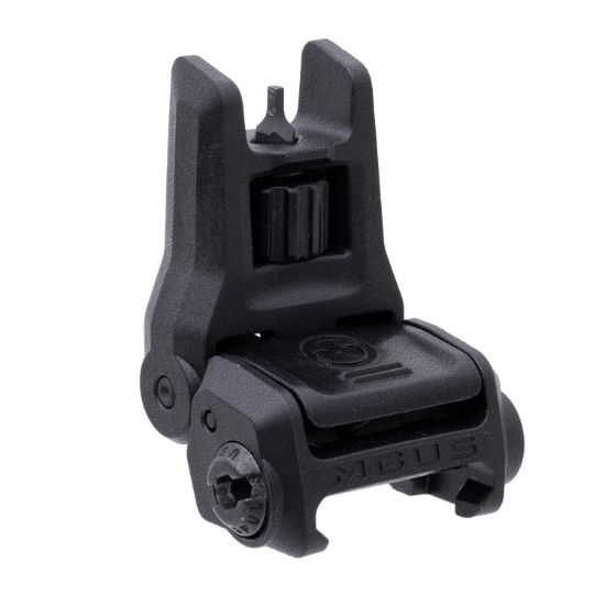 Picture of Magpul Mag1166-Blk Mbus 3 Sight Front Black Flip Up Ar-10/Ar-15/M4/M16/M110/Sr-25 