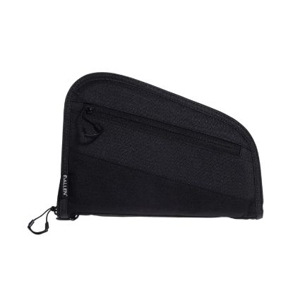 Picture of Allen 7749 Auto-Fit 2.0 Handgun Case Thick Foam Padding W/Knit Interior, Exterior Pocket & Black Finish For Compact Semi-Autos 9" L 