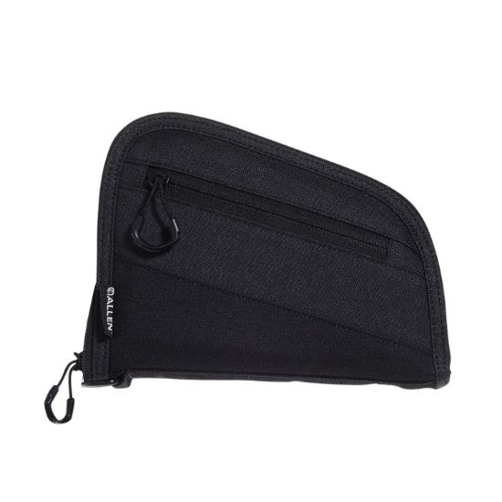 Picture of Allen 7753 Auto-Fit 2.0 Compact Handgun Case Thick Foam Padding W/Knit Interior, Exterior Pocket For Most 380 Semi-Auto, 9Mm Subcompact & Snub-Nose Revolvers 7" L 