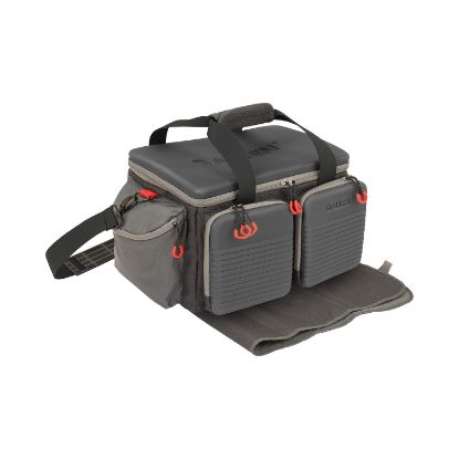 Picture of Allen 8325 Competitor Premium Gray Molded Lockable Range Bag W/Internal Tote & Fold-Up Gun Mat 