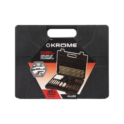 Picture of Krome 70562 Universal Cleaning Kit Multi-Caliber Handguns, Rifles, Shotguns 37 Pieces 