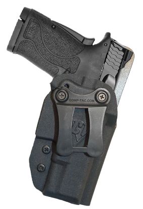 Picture of Comp-Tac C520sw295r50n Infidel Max Iwb Black Kydex Belt Clip Fits S&W M&P 9Ez Right Hand 