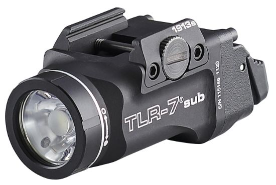 Picture of Streamlight 69402 Tlr-7 Sub Gun Light Black Anodized 500 Lumens White Led Smith & Wesson M&P M2.0 Subcompact 