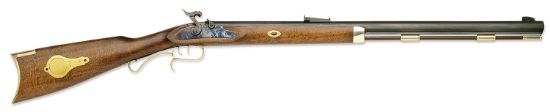 Picture of Traditions R24008 Hawken Woodsman 50 Cal Percussion 28" Blued/Hardwood 