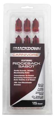 Picture of Traditions A2007 Smackdown Carnivore Bullets 50 Cal 250 Gr/ 15Rd Box 