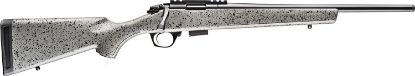 Picture of Bergara Rifles Bmr001 Bmr Full Size 22 Lr 5+1/10+1 18" Matte Blued Steel Threaded Barrel & Drilled & Tapped Steel Receiver, Fixed Gray/Black Speckled Synthetic Stock 