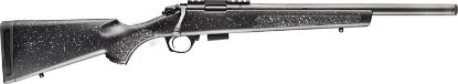 Picture of Bergara Rifles Bmr002 Bmr Full Size 22 Lr 5+1/10+1 18" Matte Blued Carbon Fiber/Steel Threaded Barrel & Drilled & Tapped Steel Receiver, Fixed Black/Gray Speckled Synthetic Stock 