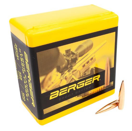 Picture of Berger Bullets 25485 Hybrid Target Long Range 25 Cal .257 135 Gr Long Range Hybrid Target 100 Per Box 