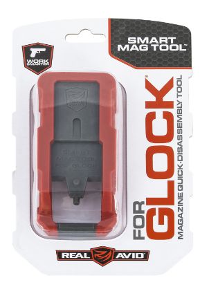 Picture of Real Avid Avglockmt Smart Mag Tool Compatible W/Glock, Gray/Red Plastic 