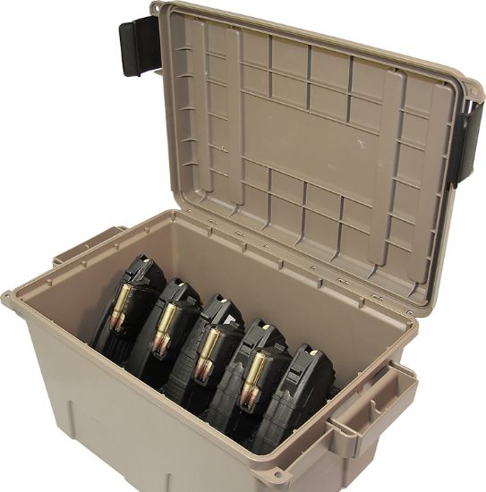 Picture of Mtm Case-Gard Tmcak Tactical Mag Can Dark Earth Plastic, 30Rd Capacity, 7.62X39mm 