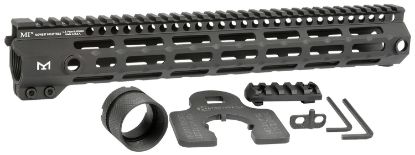 Picture of Midwest Industries Mig4m13375 Tactical G4m Handguard Ar-15 Black Hardcoat Anodized Black 13.3" 6061-T6 Aluminum M-Lok 