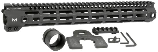 Picture of Midwest Industries Mig4m15 Tactical G4m Handguard Ar-15 Black Hardcoat Anodized Black 15' 6061-T6 Aluminum M-Lok 