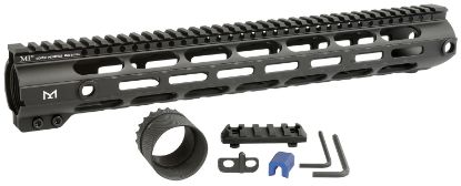 Picture of Midwest Industries Micr30815 Combat Handguard Ar-308/Lr-308 Black Hardcoat Anodized 15" 6061-T6 Aluminum 