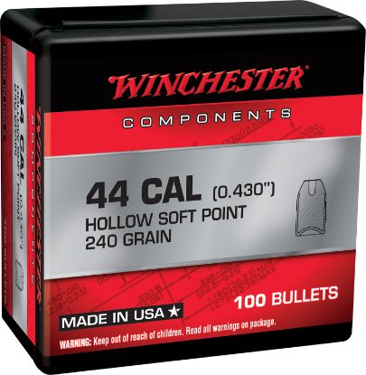 Picture of Winchester Ammo Wb44sp240x Centerfire Handgun Reloading 44 Special .426 240 Gr Soft Point 100 Per Box/ 10 Case 