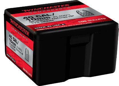 Picture of Winchester Ammo Wb40st175x Centerfire Handgun Reloading 40 S&W .400 175 Gr Silvertip Hollow Point 100 Per Box/ 10 Case 
