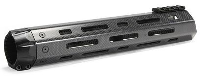 Picture of Tacstar 1081116 Tacstar Handguard Ar-Platform Black Carbon Fiber 12" 