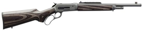 Picture of Chiappa Firearms 920411 1886 Wildlands Takedown 45-70 Gov, 4+1 Capacity, 18.50" Threaded Barrel, Steel Barrel/Receiver W/Dark Gray Cerakote Finish, Black Laminate Stock & Forend 