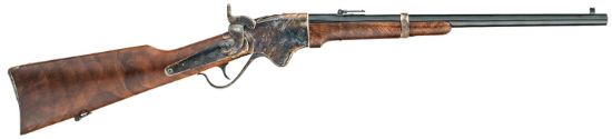 Picture of Chiappa Firearms 920084 1860 Spencer Carbine 45 Colt (Lc) 7+1, 20" Blued Color Case Hardened, Steel Oiled Walnut, Right Hand 