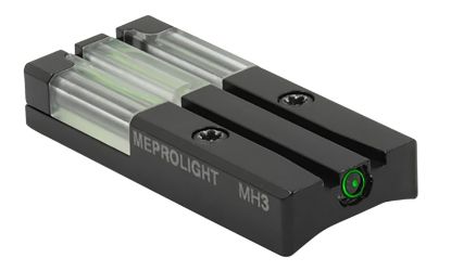 Picture of Meprolight Usa 631153108 Ft Bullseye Rear Sight Black | Green Tritium/Fiber Optic 