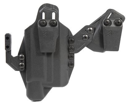 Picture of Blackhawk 416702Bk Stache Iwb Size 02 Black Polymer Belt Clip Compatible W/Glock 19/23/32/45 Belt 1.50" Wide Ambidextrous 