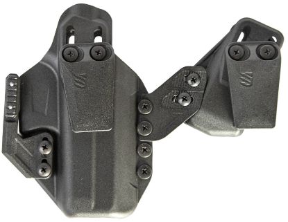 Picture of Blackhawk 416183Bk Stache Iwb Size 83 Black Polymer Belt Clip Fits Taurus G2c Ambidextrous 