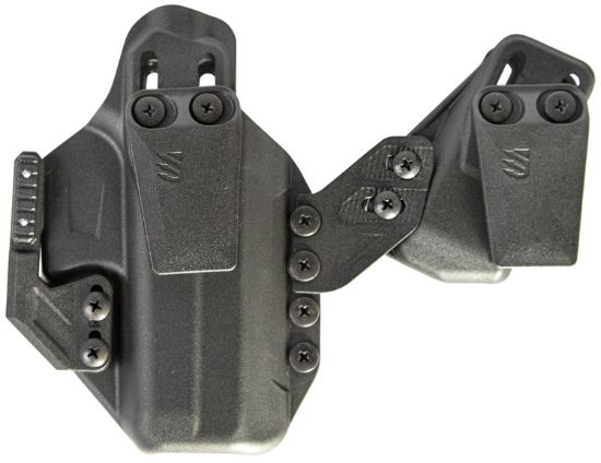 Picture of Blackhawk 416125Bk Stache Premium Kit Iwb Size 25 Black Polymer Belt Clip Fits S&W M&P 9/40 Ambidextrous 