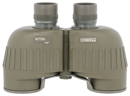 Picture of Steiner 2650 M750r Tactical 7X50mm Range Finding Reticle Floating Prism, Green Rubber Armor Makrolon 